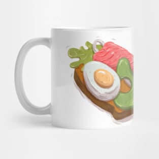 Your favorite avocado toast. Mug